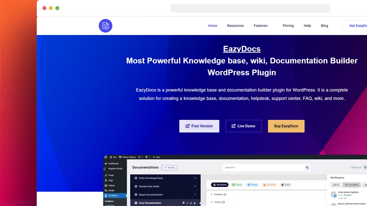 EazyDocs - Best Documentation Plugin