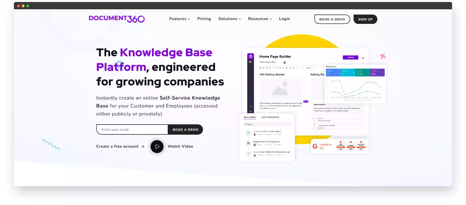 Document360 Saas Based KB platform