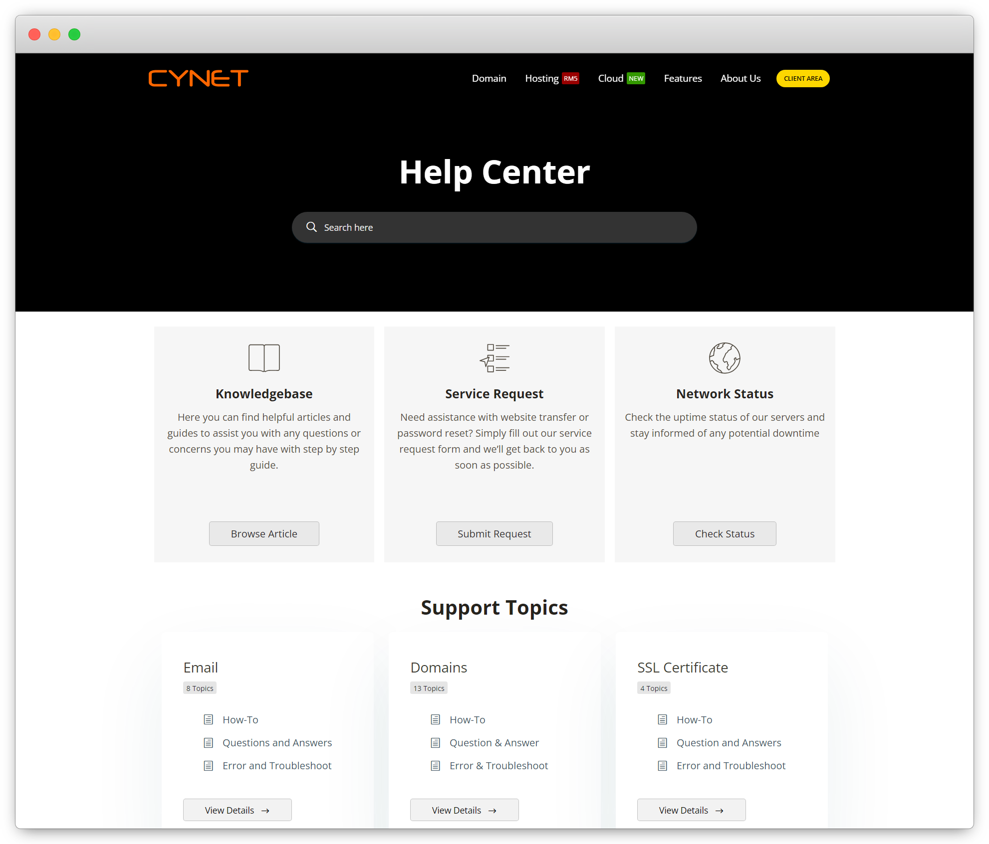 Built-with EazyDocs - Cynet Documentation