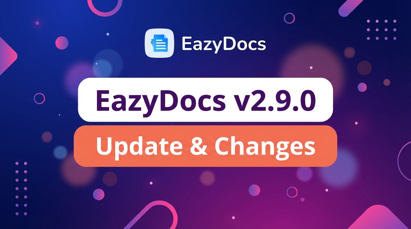 eazydocs v2.9.0