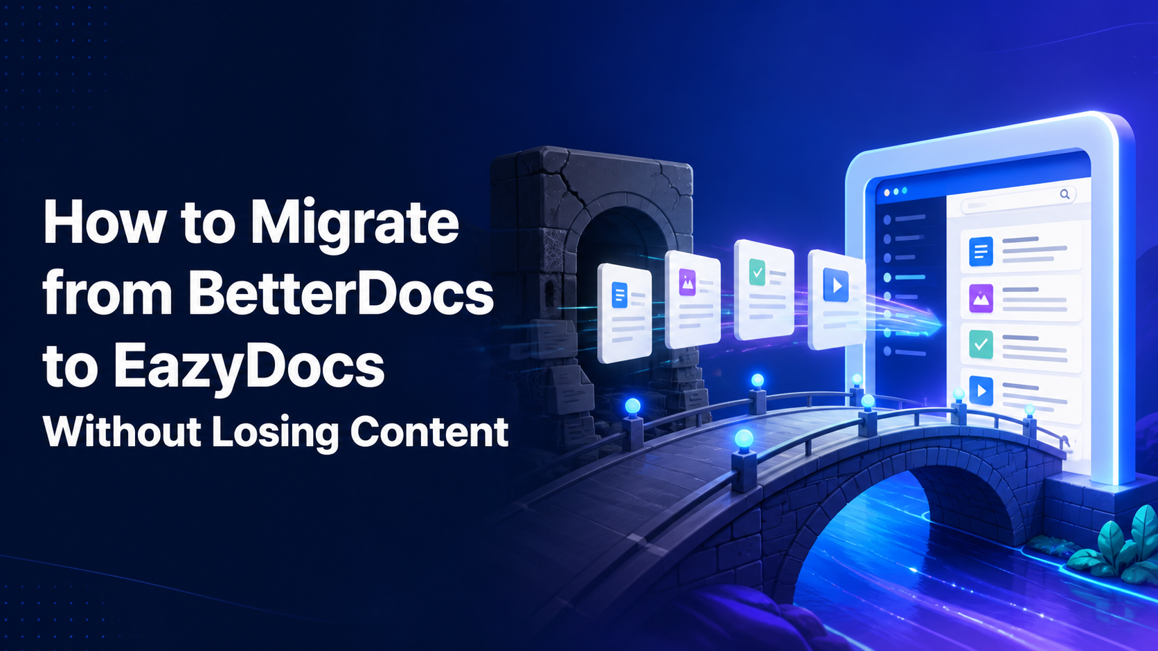 How to Migrate from BetterDocs to EazyDocs Without Losing Content