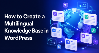 How to Create a Multilingual Knowledge Base in WordPress