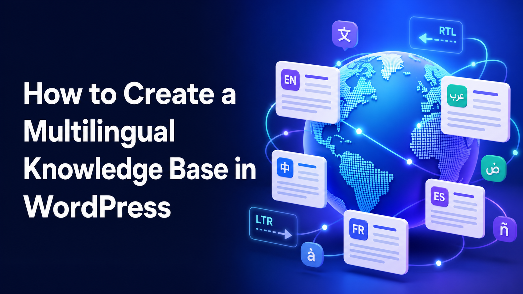 How to Create a Multilingual Knowledge Base in WordPress